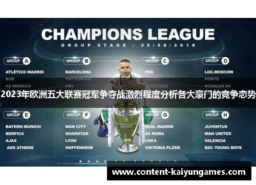 2023年欧洲五大联赛冠军争夺战激烈程度分析各大豪门的竞争态势