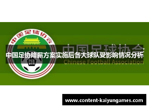 中国足协降薪方案实施后各大球队受影响情况分析