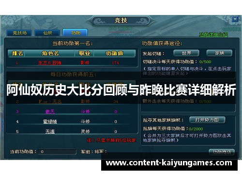 阿仙奴历史大比分回顾与昨晚比赛详细解析